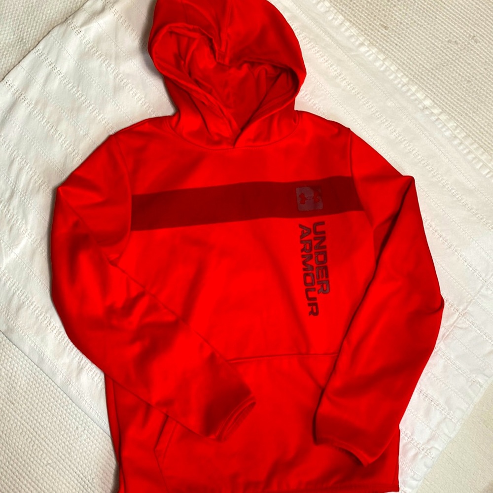 Youth Under Armour Hooded Sweatshirt Size Large